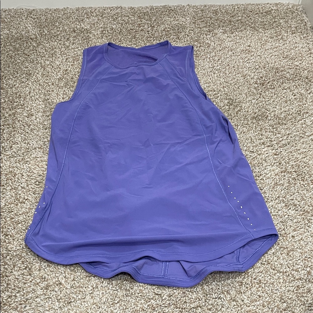 lululemon athletica Vibrant Purple Tank Top